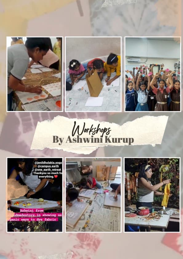 Sustainable design workshop with fashion students — moment 01