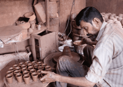 Pottery and earth formulation — frame 1
