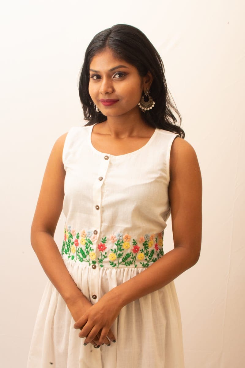 Natural dyed Khadi apparel — look 07