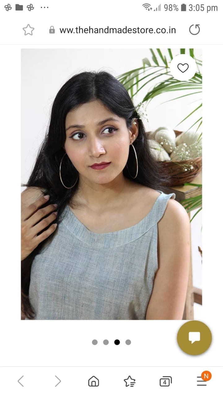 Natural dyed Khadi apparel — look 25